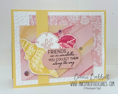 CCMC659 Friends are like Seashells closeup