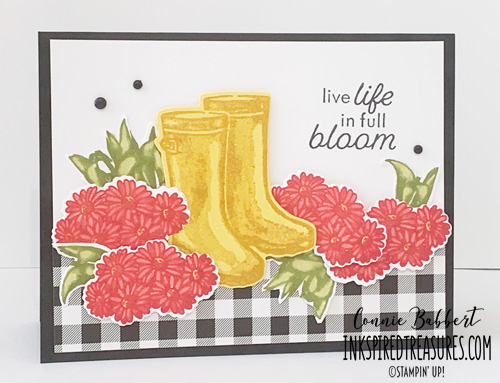 IM216 Flowering Rain Boots